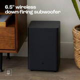 JBL Bar 2.1 Deep Bass (MK2), Soundbar with 6.5” Down-Firing Wireless Subwoofer, 2.1 Channel, Built-in Dolby Digital, Bluetooth, HDMI & Optical Connectivity (300W) - CarrotKart | India's first Open Box ecommerce platform