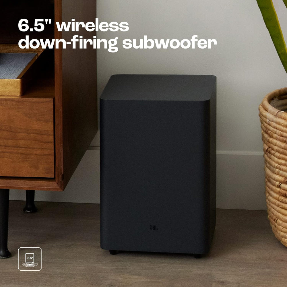 JBL Bar 2.1 Deep Bass (MK2), Soundbar with 6.5” Down-Firing Wireless Subwoofer, 2.1 Channel, Built-in Dolby Digital, Bluetooth, HDMI & Optical Connectivity (300W) - CarrotKart | India's first Open Box ecommerce platform
