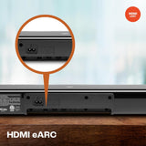 JBL Cinema SB190 Deep Bass, Dolby Atmos Soundbar with Wireless Subwoofer for Extra Deep Bass, 2.1 Channel with Remote, Sound Mode for Voice Clarity, HDMI eARC, Bluetooth & Optical Connectivity (380W) - CarrotKart | India's first Open Box ecommerce platform