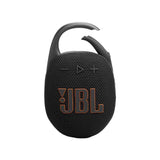 JBL Clip 5, Wireless Ultra Portable Bluetooth Speaker, Pro Sound, 12hrs of Playtime, Integrated Carabiner, Vibrant Colors with Rugged Fabric Design, Dust & Waterproof, Type C (Without Mic, Black)