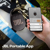 JBL Clip 5, Wireless Ultra Portable Bluetooth Speaker, Pro Sound, 12hrs of Playtime, Integrated Carabiner, Vibrant Colors with Rugged Fabric Design, Dust & Waterproof, Type C (Without Mic, Black)