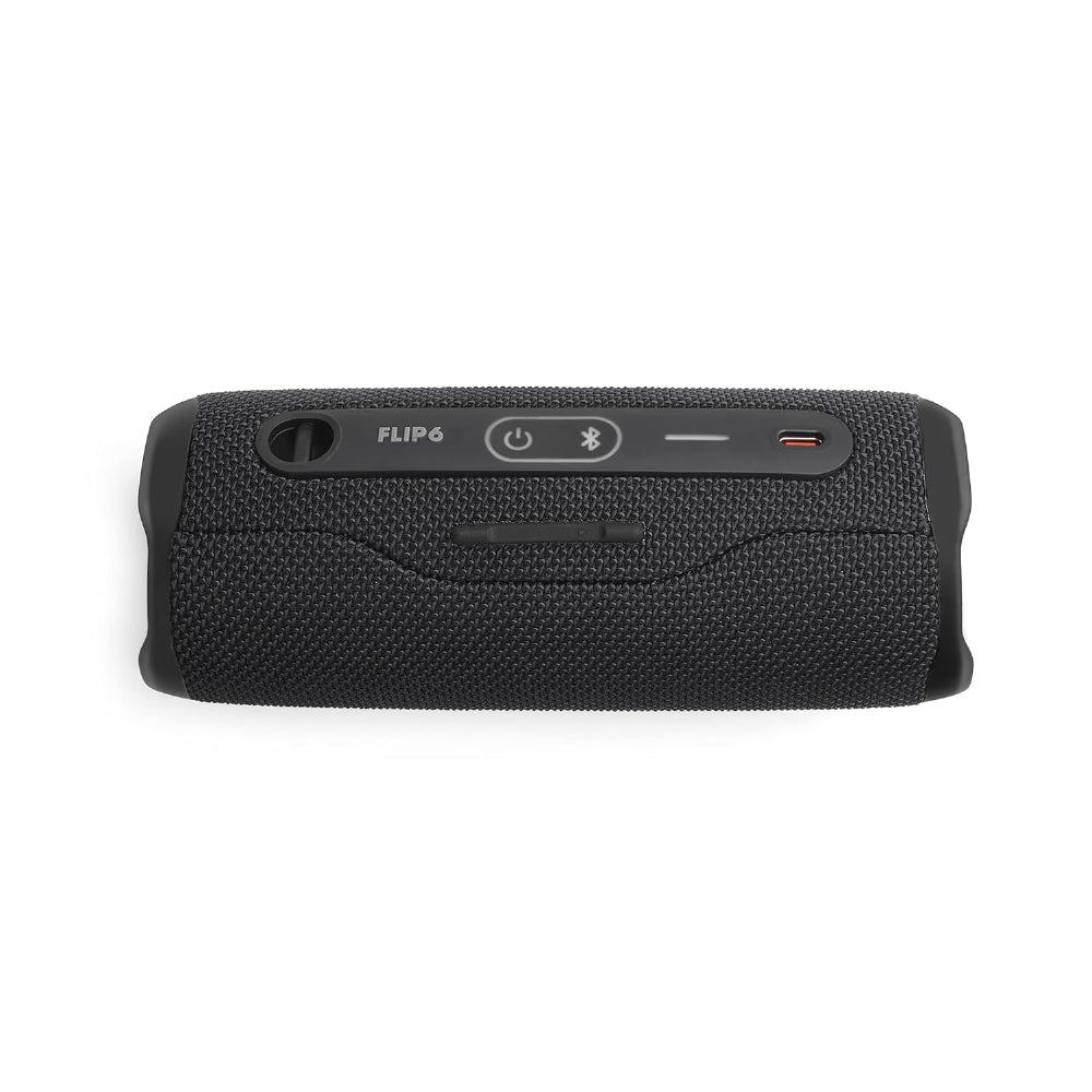 JBL Flip 6 Wireless Portable Bluetooth Speaker Pro Sound, Upto 12 Hours Playtime, IP67 Water & Dustproof, PartyBoost & Personalization App (Without Mic, Black) - CarrotKart | India's first Open Box ecommerce platform