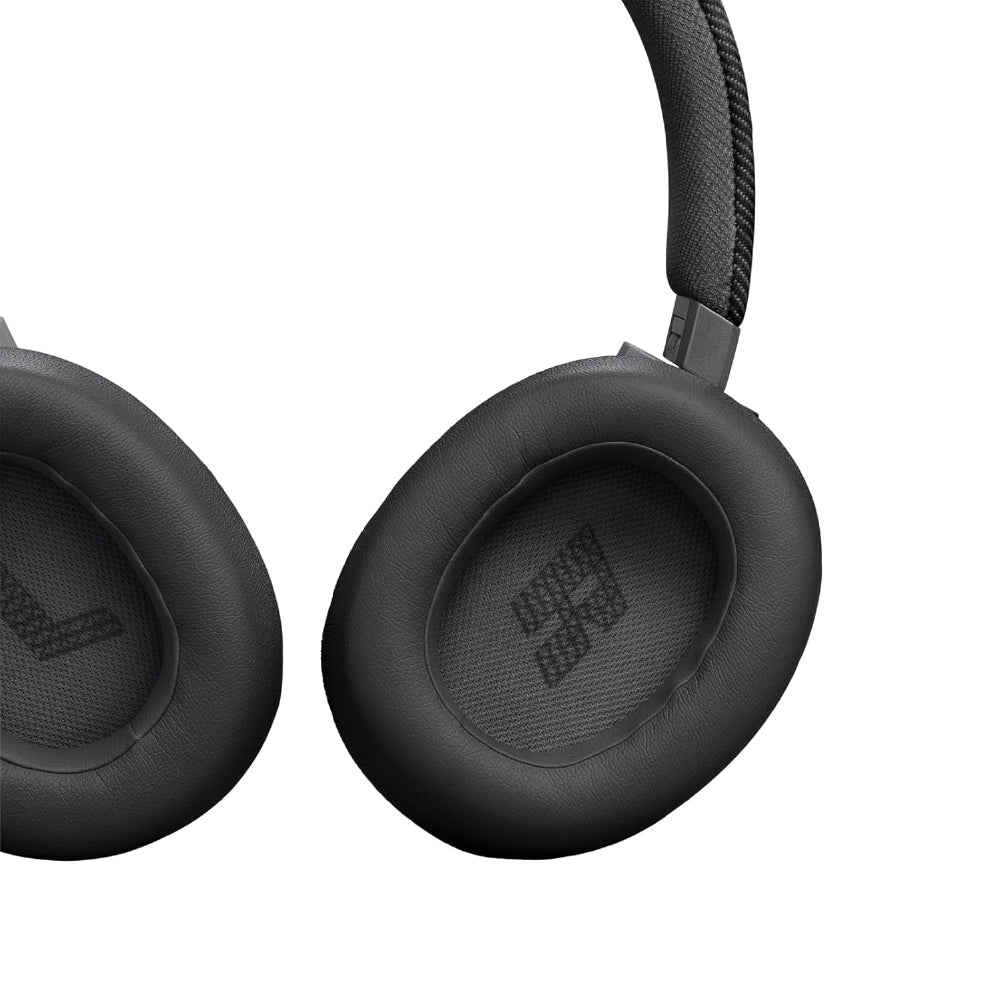 JBL Live 770NC True Adaptive Noise Cancellation Headphones Wireless Over Ear, Spatial Sound, 65Hrs Playtime, Speed Charge, Multipoint Connect & Personi-Fi 2.0, Customized EQ, Google Fast Pair, Black - CarrotKart | India's first Open Box ecommerce platform