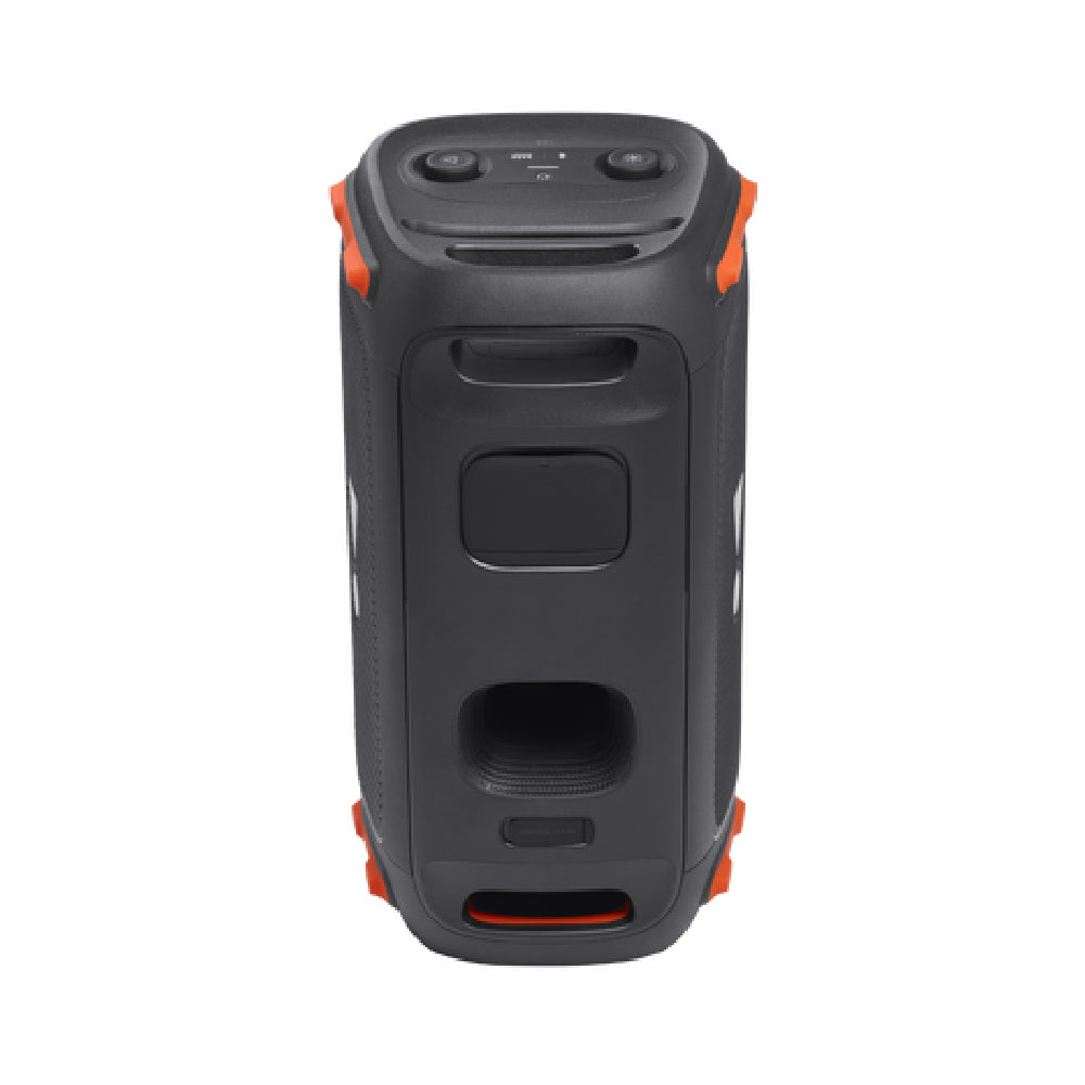 JBL Partybox 110, Wireless Bluetooth Party Speaker, 160W Monstrous Pro Sound, Dynamic Light Show, Upto 12Hrs Playtime, Built-in Powerbank, Guitar & Mic Input, PartyBox App, Splashproof (Black) - CarrotKart | India's first Open Box ecommerce platform