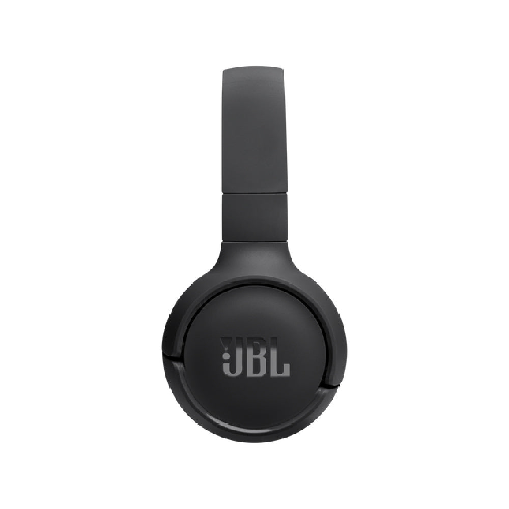 JBL Tune 520BT Wireless On Ear Headphones with Mic, Upto 57H Battery, Speed Charge : 5 Min Charge Gives Up to 3H of Playback, Multipoint Connect, Customizable Bass with Headphones App, BT 5.3 (Black) - CarrotKart | India's first Open Box ecommerce platform