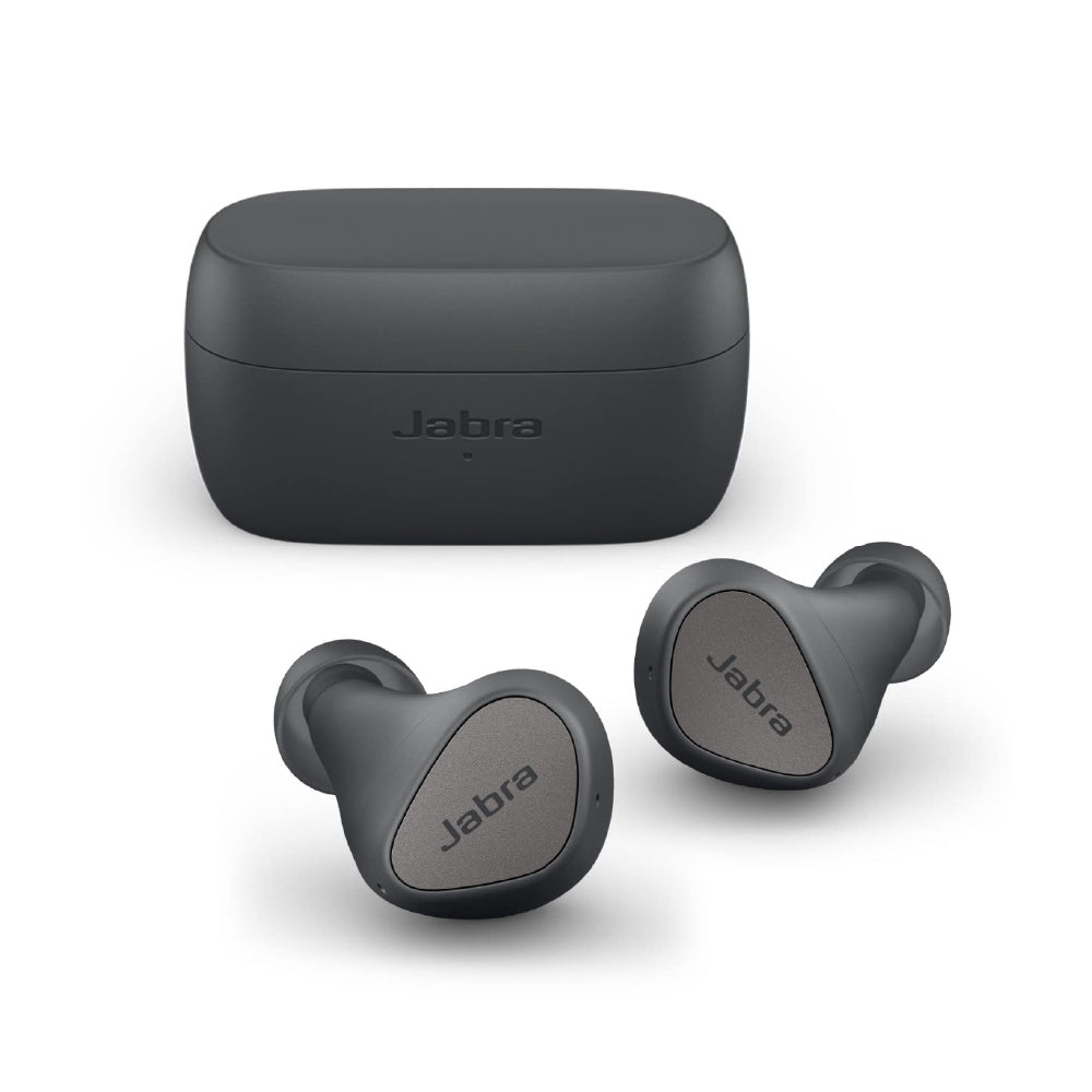 Jabra Elite 3 in Ear True Wireless Earbuds – Noise Isolating with 4 Built-in Microphones for Clear Calls, Rich Bass, Customizable Sound, Mono Mode - Dark Grey - CarrotKart | India's first Open Box ecommerce platform