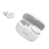 JBL Tune 130NC Wireless TWS Ear Buds, ANC Earbuds (Upto 40dB), Customizable Bass with Headphones App, Massive 40Hrs Playtime, Legendary Sound, 4 Mics for Clear Calls, Bluetooth 5.2 (White) - CarrotKart | India's first Open Box ecommerce platform