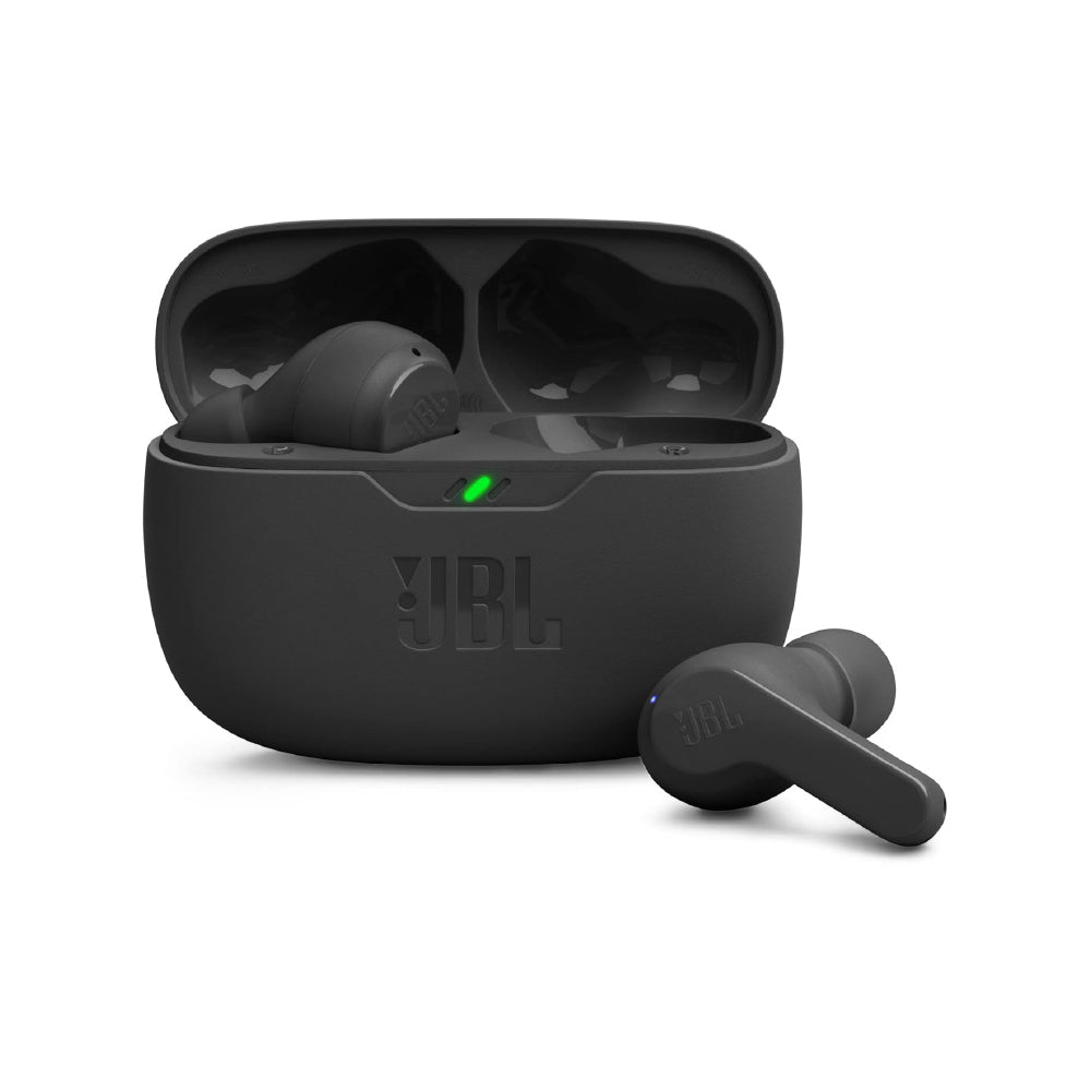 JBL Wave Buds TWS, 32Hr Playtime, IP54, Smart Ambient & TalkThru Mode, JBL App, Bluetooth (Black, In the Ear) - CarrotKart | India's first Open Box ecommerce platform