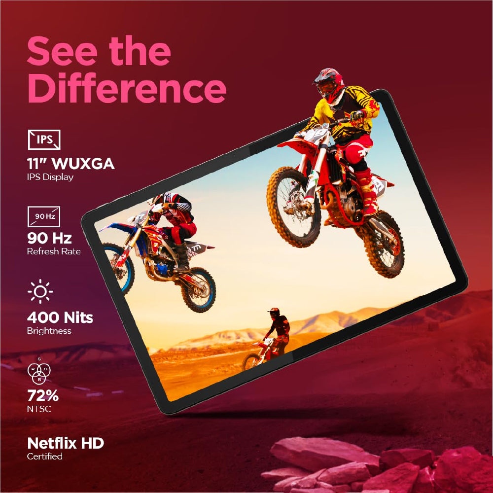 Lenovo Tab M11 with Pen| Wi-Fi Connectivity| 8 GB RAM, 128 GB ROM|11 Inch Screen| 90 Hz, 72% NTSC, FHD Display| Quad Speakers with Dolby Atmos|Octa-Core Processor |13 MP Rear Camera, Green - CarrotKart | India's first Open Box ecommerce platform