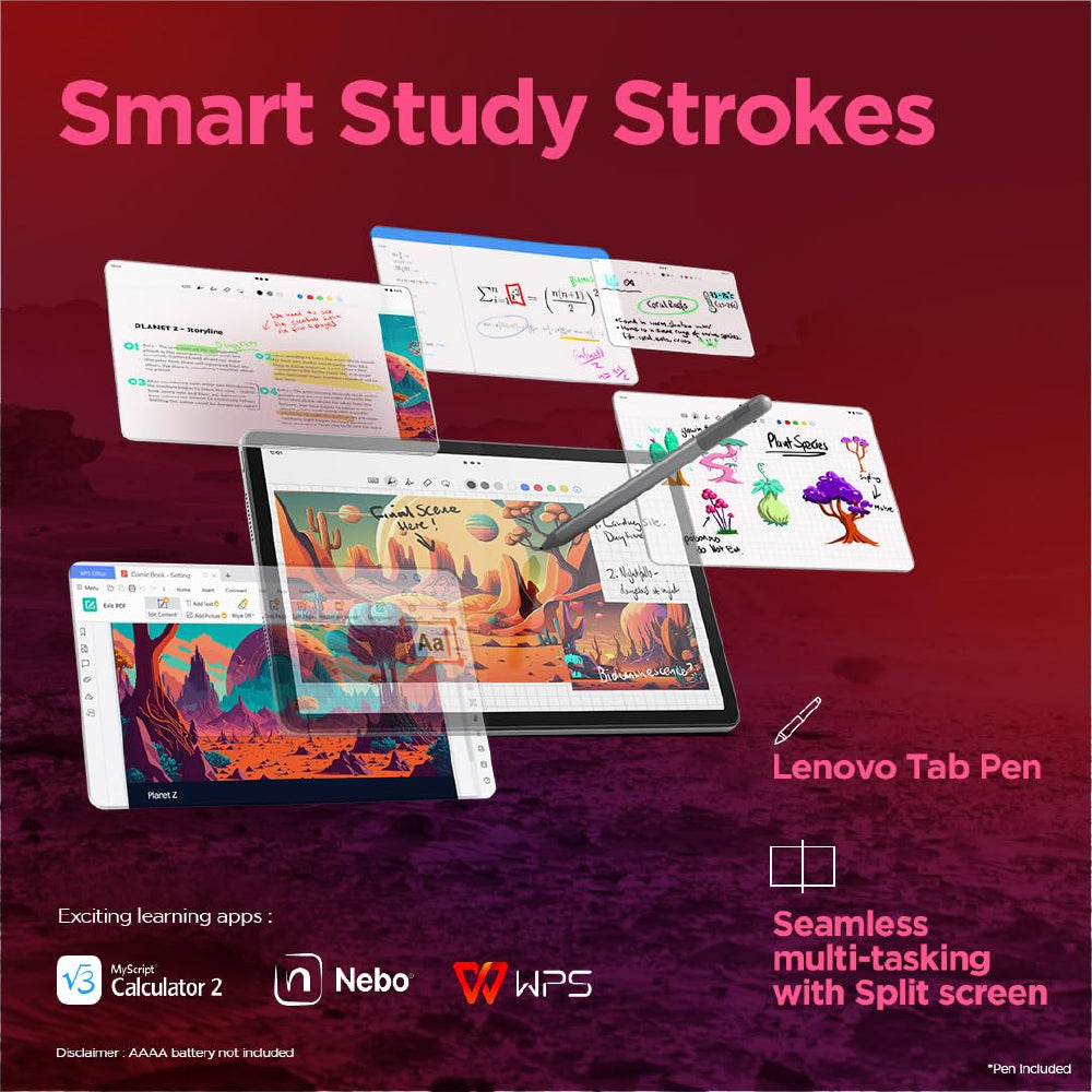 Lenovo Tab M11 with Pen| Wi-Fi Connectivity| 8 GB RAM, 128 GB ROM|11 Inch Screen| 90 Hz, 72% NTSC, FHD Display| Quad Speakers with Dolby Atmos|Octa-Core Processor |13 MP Rear Camera, Green - CarrotKart | India's first Open Box ecommerce platform