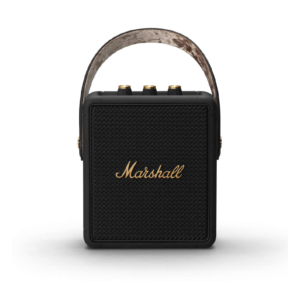 Marshall Stockwell II 20 W Bluetooth Speaker (Black, Stereo Channel) - CarrotKart | India's first Open Box ecommerce platform