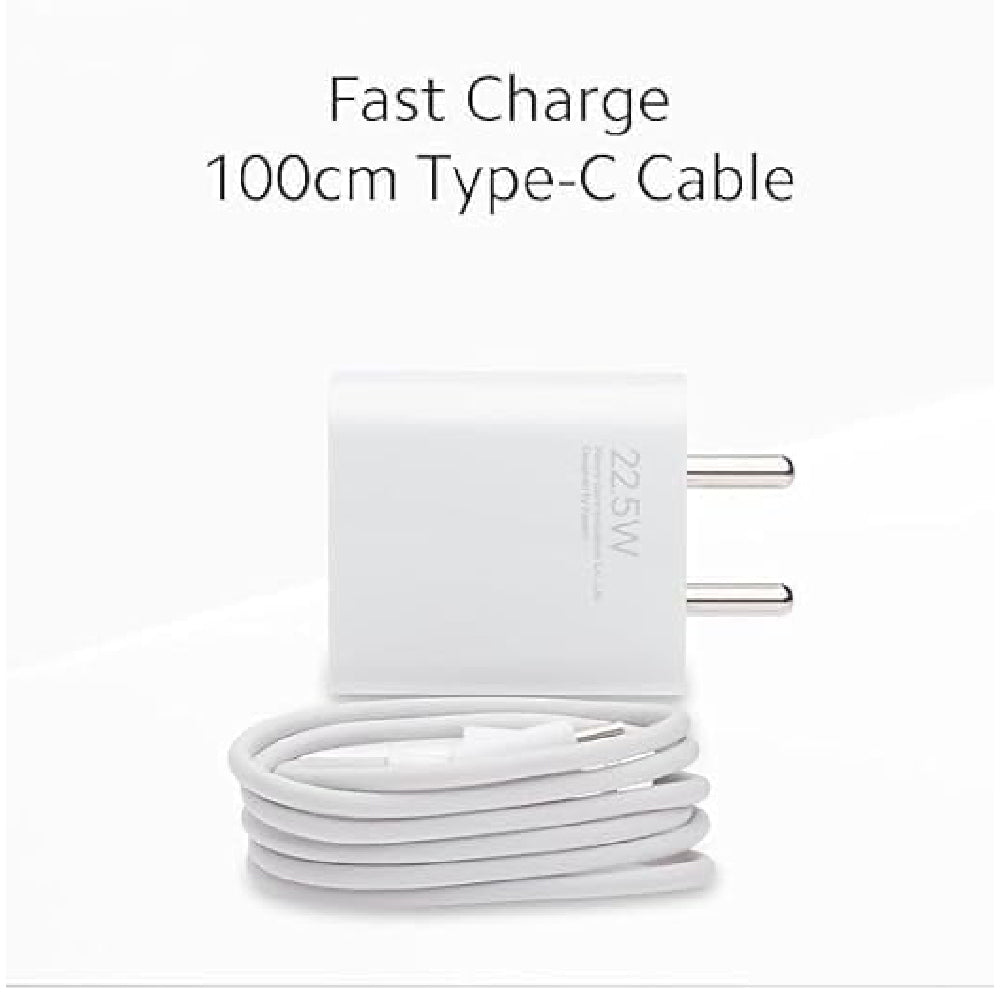 Mi 22.5W Fast USB Type C Charger Combo|Compatible for Mobile,Power Banks|Fast Charging|(Adapter + USB to Type C Cable)|White (TEN73) - CarrotKart | India's first Open Box ecommerce platform