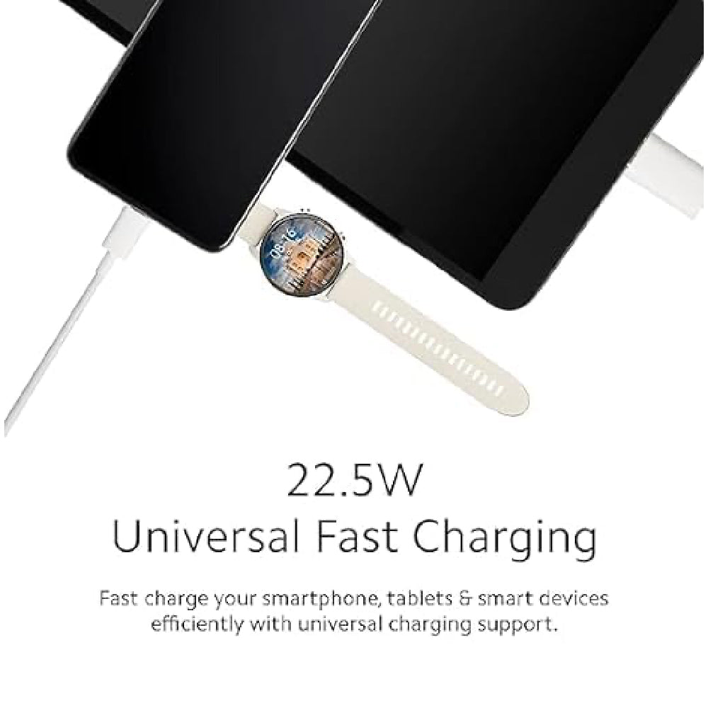 Mi 22.5W Fast USB Type C Charger Combo|Compatible for Mobile,Power Banks|Fast Charging|(Adapter + USB to Type C Cable)|White (TEN73) - CarrotKart | India's first Open Box ecommerce platform