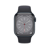 Apple Watch Series 8 [GPS 41 mm] Smart Watch w/Midnight Aluminium Case with Midnight Sport Band. Fitness Tracker, Blood Oxygen & ECG Apps, Always-On Retina Display, Water Resistant - CarrotKart | India's first Open Box ecommerce platform