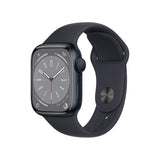 Apple Watch Series 8 [GPS 41 mm] Smart Watch w/Midnight Aluminium Case with Midnight Sport Band. Fitness Tracker, Blood Oxygen & ECG Apps, Always-On Retina Display, Water Resistant - CarrotKart | India's first Open Box ecommerce platform
