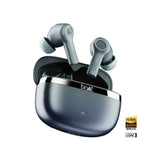 Boat Nirvana Ion ANC, Active Noise Cancellation(~32dB), 120Hrs Battery, App Support, Crystal Bionic Sound, 4Mics ENx, v5.3 Bluetooth TWS in Ear Earbuds Wireless Earphones with mic (Crystal Black)