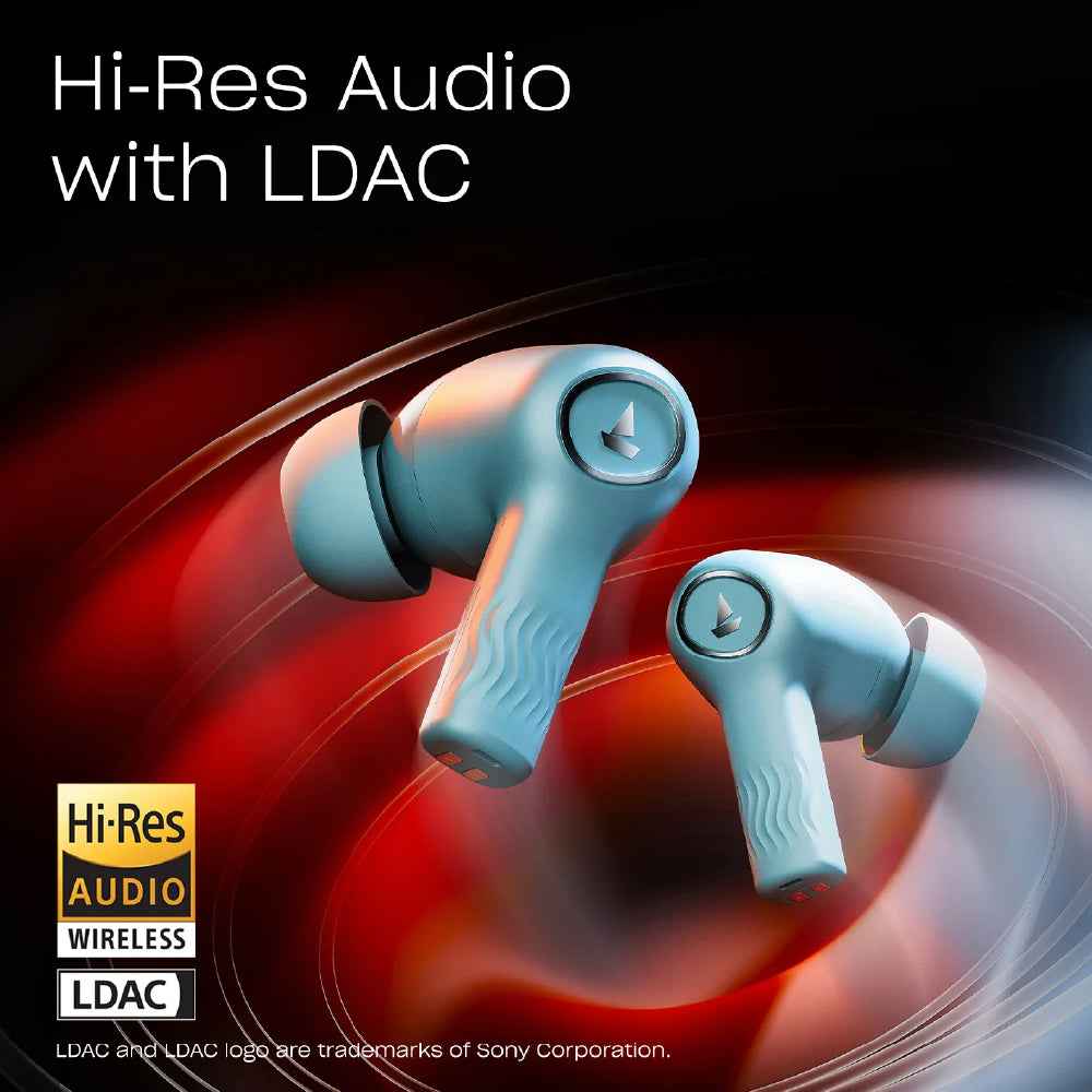 boAt Nirvana Ion ANC Pro Wireless Earbuds with 32dB ANC, 120 Hours Playback, Dual EQ Modes, LDAC technology, BEAST™ Mode