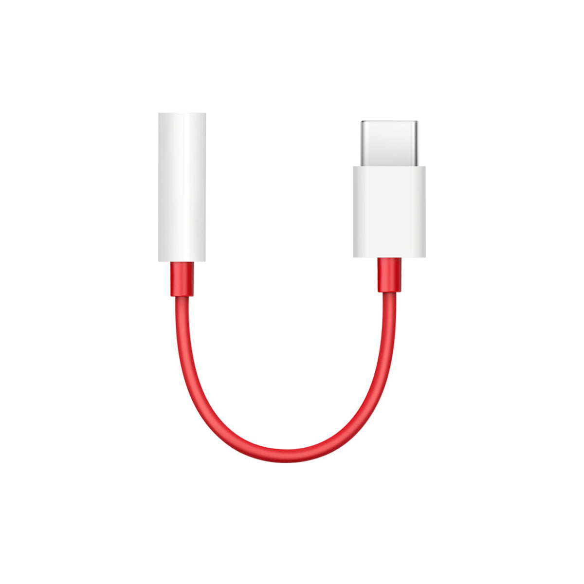 OnePlus Type-C to 3.5mm Auxiliary Adapter (RED) - CarrotKart | India's first Open Box ecommerce platform