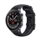 OnePlus Watch 2 with Wear OS 4,Snapdragon W5 Chipset,Upto 100hrs battery life,1.43’’ AMOLED Display, Stainless Steel & Sapphire Crystal build,Dual Frequency GPS, 5 ATM, IP68 & BT Calling (Black Steel) - CarrotKart | India's first Open Box ecommerce platform