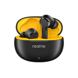 realme Buds T110 Bluetooth Truly Wireless in Ear Earbuds with mic, AI ENC for Calls, Google Fast Pair, 38 Hours Total Playback with Fast Charging and Low Latency Gaming Mode (Punk Black) - CarrotKart | India's first Open Box ecommerce platform