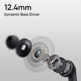 realme Buds T310 True Wireless in-Ear Earbuds with 46dB Hybrid ANC, 360° Spatial Audio, 12.4mm Dynamic Bass Driver, Upto 40Hrs Battery and Fast Charging (Vibrant Black) - CarrotKart | India's first Open Box ecommerce platform