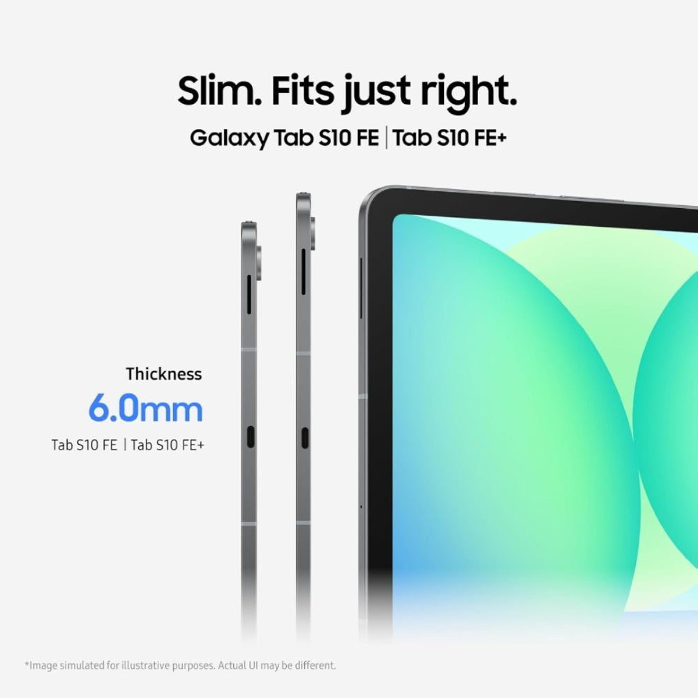 Samsung Galaxy Tab S10 FE, S Pen in-Box, 27.7 cm (10.9 inch) Display, AI Writing, Desktop Mode, Pre Loaded Pro Apps, 8 GB RAM, 128 GB Storage, Wi-Fi + 5G Tablet, Gray - CarrotKart | India's first Open Box ecommerce platform