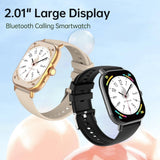SHKOD Watch3 Pro 2.01" HD Display Bluetooth Calling, Fast Charging (Black) Smartwatch (Black Strap, 2.01) - CarrotKart | India's first Open Box ecommerce platform