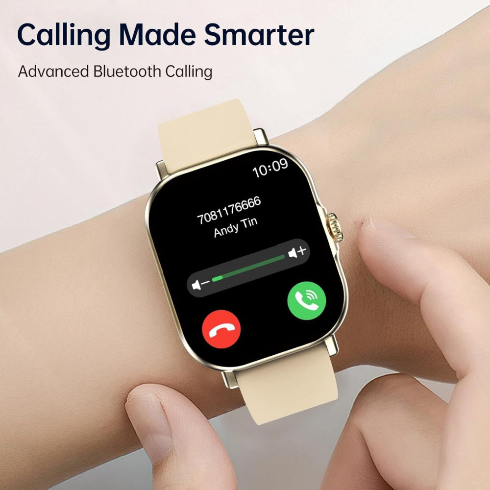 SHKOD Watch3 Pro 2.01" HD Display Bluetooth Calling, Fast Charging (Black) Smartwatch (Black Strap, 2.01) - CarrotKart | India's first Open Box ecommerce platform
