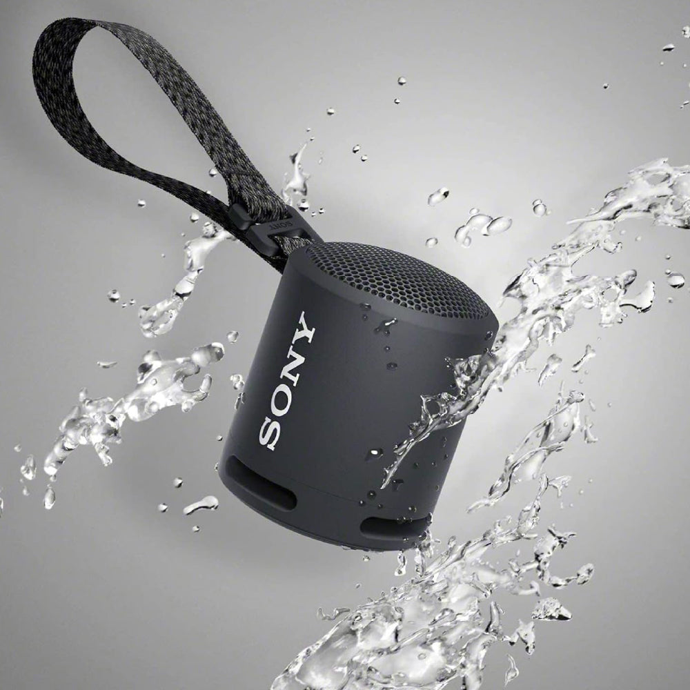 Sony Srs-Xb13 Wireless Extra Bass Portable Compact Bluetooth Speaker with 16 Hours Battery Life, Type-C, Ip67 Waterproof, Dustproof, with Mic, Loud Audio for Phone Calls/Work from Home (Black), Small - CarrotKart | India's first Open Box ecommerce platform