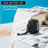 Sony Srs-Xb13 Wireless Extra Bass Portable Compact Bluetooth Speaker with 16 Hours Battery Life, Type-C, Ip67 Waterproof, Dustproof, with Mic, Loud Audio for Phone Calls/Work from Home (Black), Small - CarrotKart | India's first Open Box ecommerce platform