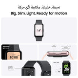 Samsung Galaxy Fit3 Light and Sleek Fitness Band, 13 Days Battery, 100+ Exercises and Sleep Tracking, Dark Gray (Black) - CarrotKart | India's first Open Box ecommerce platform