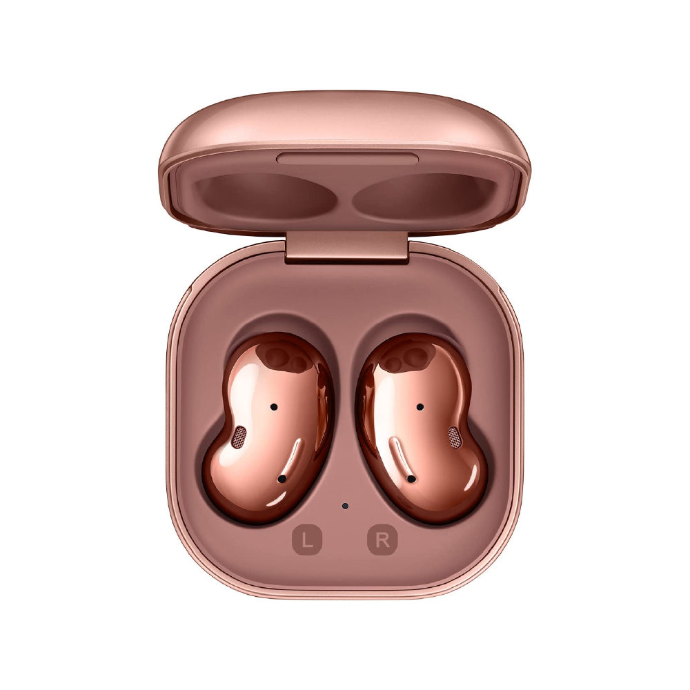 Samsung Galaxy Buds Live Bluetooth (Mystic Bronze, True Wireless) - CarrotKart | India's first Open Box ecommerce platform