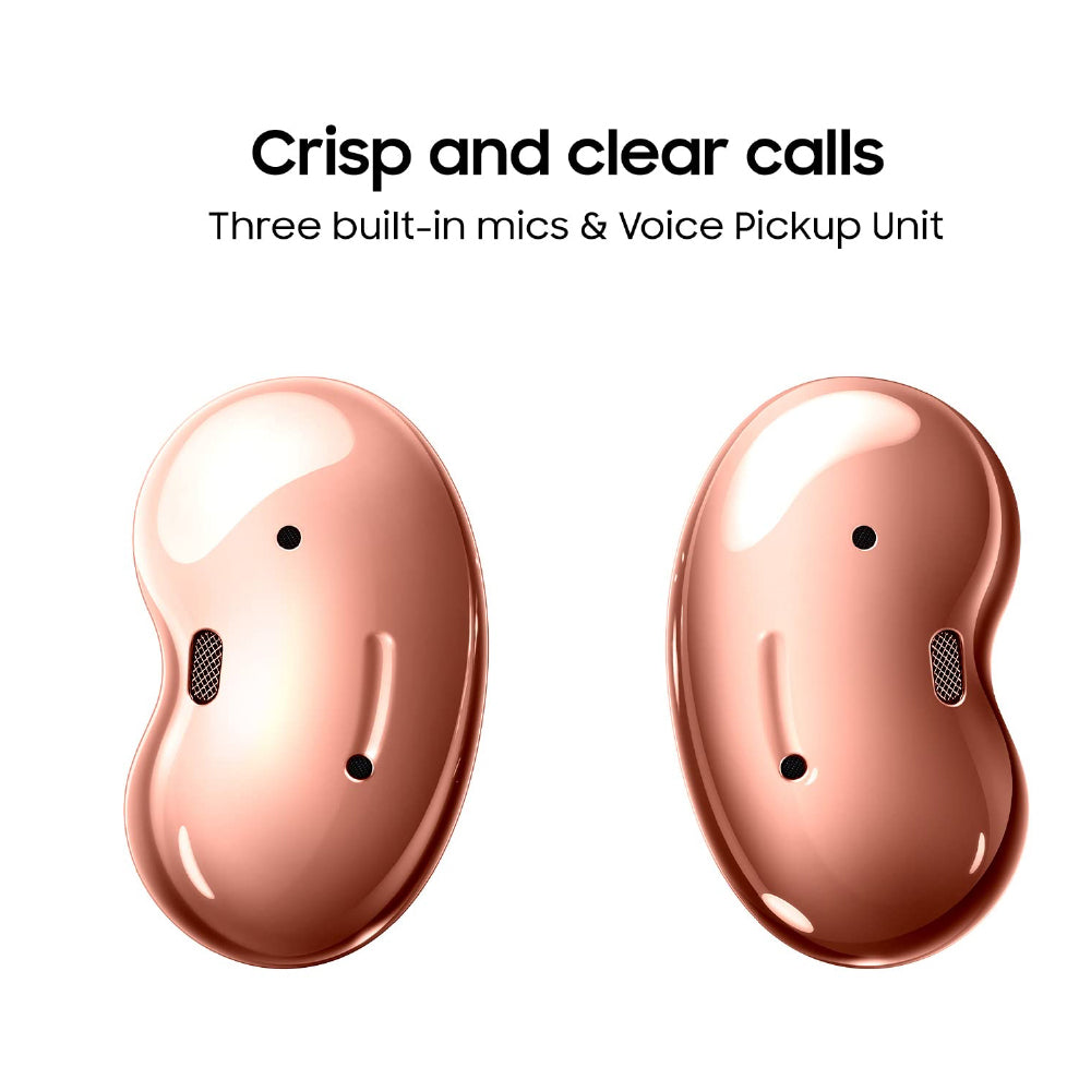 Samsung Galaxy Buds Live Bluetooth (Mystic Bronze, True Wireless) - CarrotKart | India's first Open Box ecommerce platform