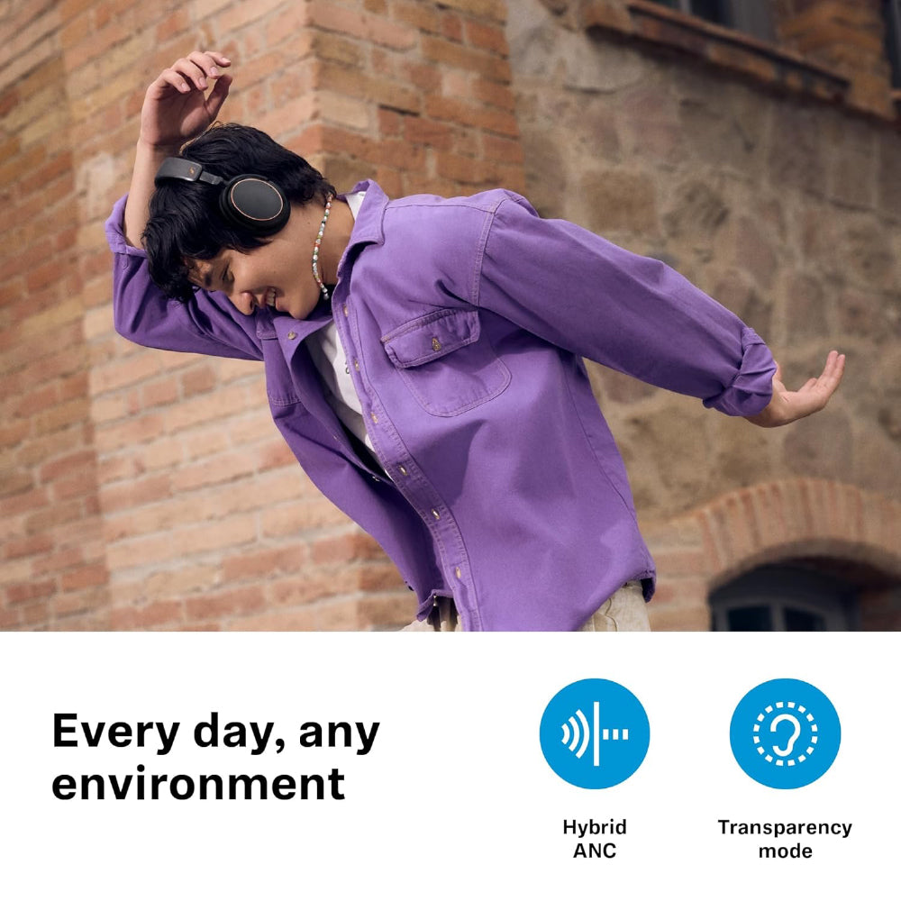 Sennheiser ACCENTUM Wireless Special Edition-Over Ear Headphones with Hybrid ANC,50 Hr Battery & Free BTD 600 Bluetooth Dongle Worth 5,990 Streaming & Crystal Clear Calls,Designed in Germany - Copper - CarrotKart | India's first Open Box ecommerce platform