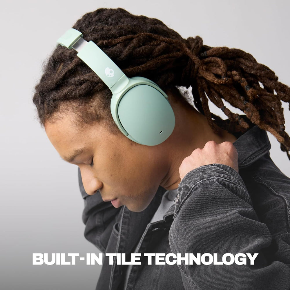 Skullcandy Hesh ANC Smartchoice Over-Ear Active Noise Cancelling Wireless Headphones 40mm Drivers,22Hr Playtime+Rapid,Flat-Folding and Collapsible,Light Weight,Work with Android,iOS-Preppy Summer - CarrotKart | India's first Open Box ecommerce platform
