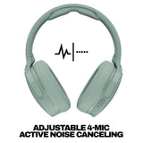 Skullcandy Hesh ANC Smartchoice Over-Ear Active Noise Cancelling Wireless Headphones 40mm Drivers,22Hr Playtime+Rapid,Flat-Folding and Collapsible,Light Weight,Work with Android,iOS-Preppy Summer - CarrotKart | India's first Open Box ecommerce platform