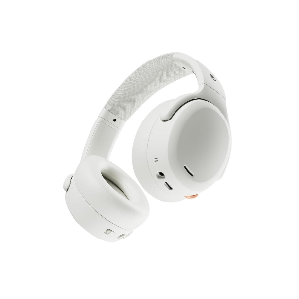 Skullcandy Crusher ANC 2 Over-Ear Wireless Headphones 100 dB| Active Noise Cancellation, Sensory Bass, Dual Pairing, 50H Battery, Rapid Charge, Alexa Built-in | Bone, Off White - CarrotKart | India's first Open Box ecommerce platform