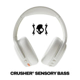 Skullcandy Crusher ANC 2 Over-Ear Wireless Headphones 100 dB| Active Noise Cancellation, Sensory Bass, Dual Pairing, 50H Battery, Rapid Charge, Alexa Built-in | Bone, Off White - CarrotKart | India's first Open Box ecommerce platform