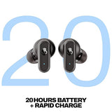 Skullcandy Dime 3 True Wireless Earbuds | Multipoint Bluetooth Pairing, 20-Hour Battery Life, Built-in Mic, Auto Connect | Compatible with iPhone & Android – Black - CarrotKart | India's first Open Box ecommerce platform