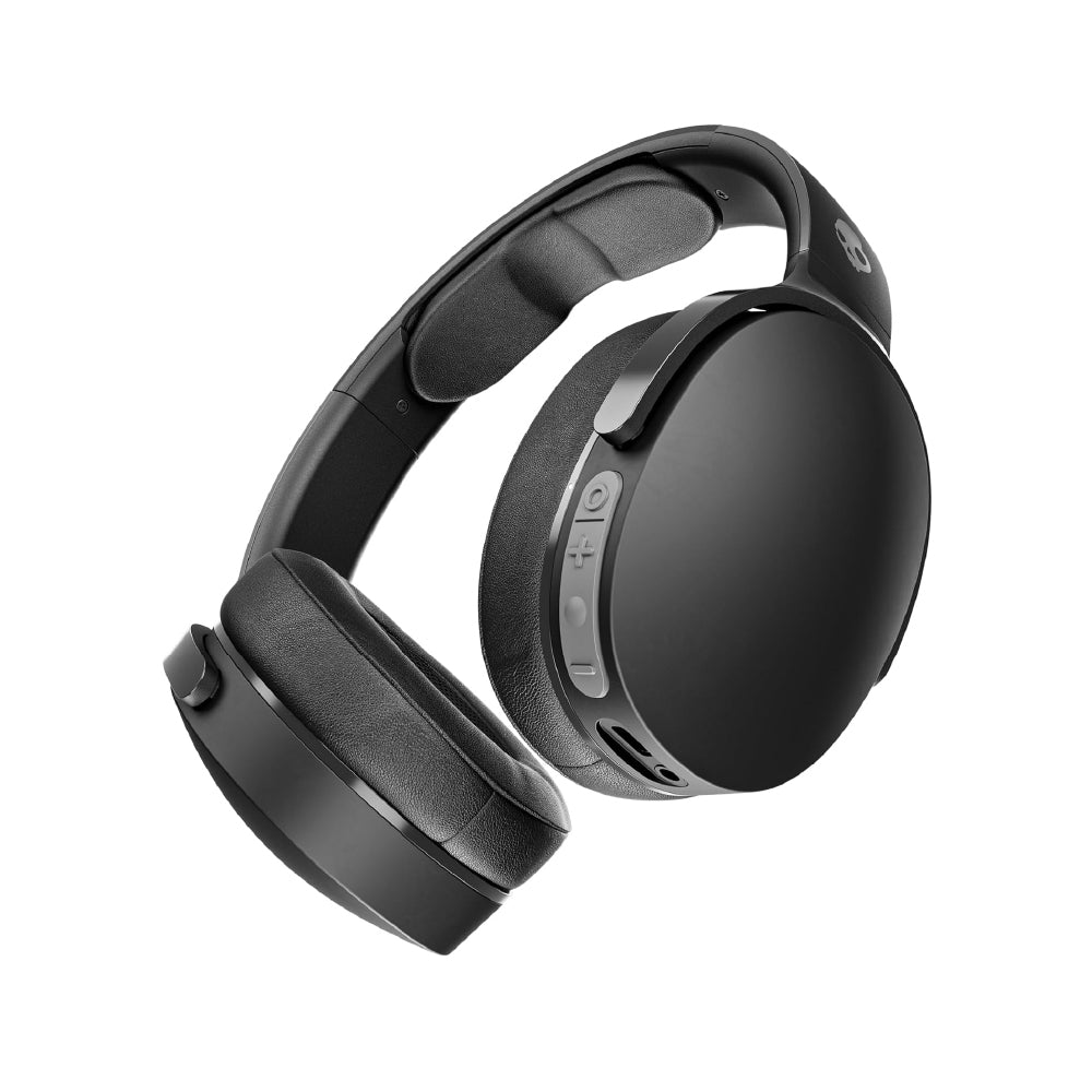 Skullcandy Hesh Evo Over-Ear Wireless Headphones, 40mm Drivers, 36Hr Playtime + Rapid Charge, Flat-Folding and Collapsible, Light Weight Heavy Audio Bass, Work with Android and iOS- Black - CarrotKart | India's first Open Box ecommerce platform