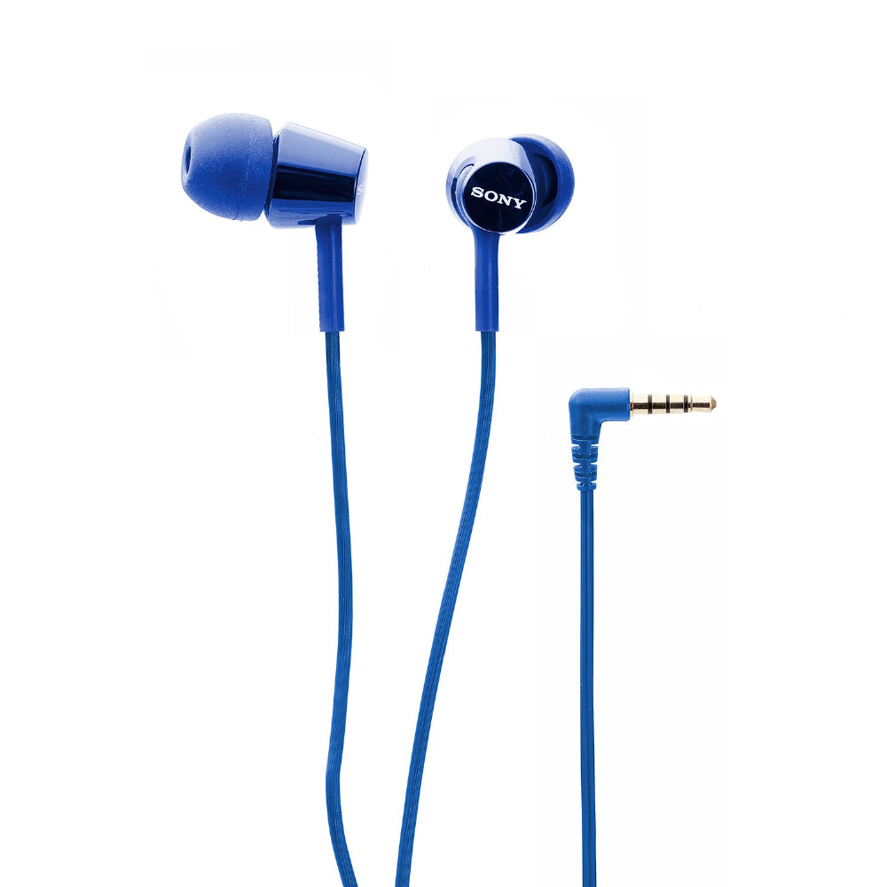 Sony MDR-EX150AP In-Ear Headphones with Mic (Dark Blue) - CarrotKart | India's first Open Box ecommerce platform