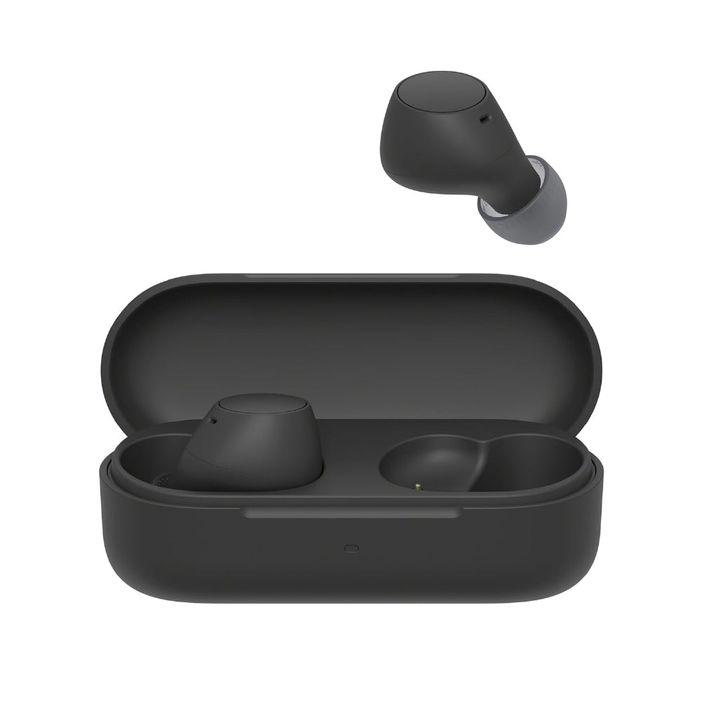 Sony WF-C510 Wireless Bluetooth Earbuds with Mic, TWS, in Ear, Ambient Sound Mode, Small and Comfortable, IPX4, Quick Charge, Multipoint Connectivity, Customized EQ, Up to 22 Hours Battery- Black - CarrotKart | India's first Open Box ecommerce platform