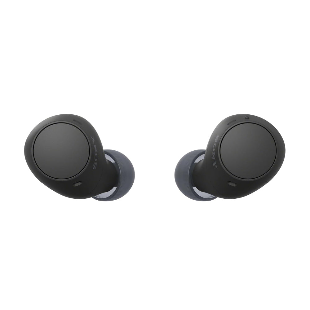 Sony WF-C510 Wireless Bluetooth Earbuds with Mic, TWS, in Ear, Ambient Sound Mode, Small and Comfortable, IPX4, Quick Charge, Multipoint Connectivity, Customized EQ, Up to 22 Hours Battery- Black - CarrotKart | India's first Open Box ecommerce platform
