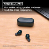 Sony WF-C510 Wireless Bluetooth Earbuds with Mic, TWS, in Ear, Ambient Sound Mode, Small and Comfortable, IPX4, Quick Charge, Multipoint Connectivity, Customized EQ, Up to 22 Hours Battery- Black - CarrotKart | India's first Open Box ecommerce platform