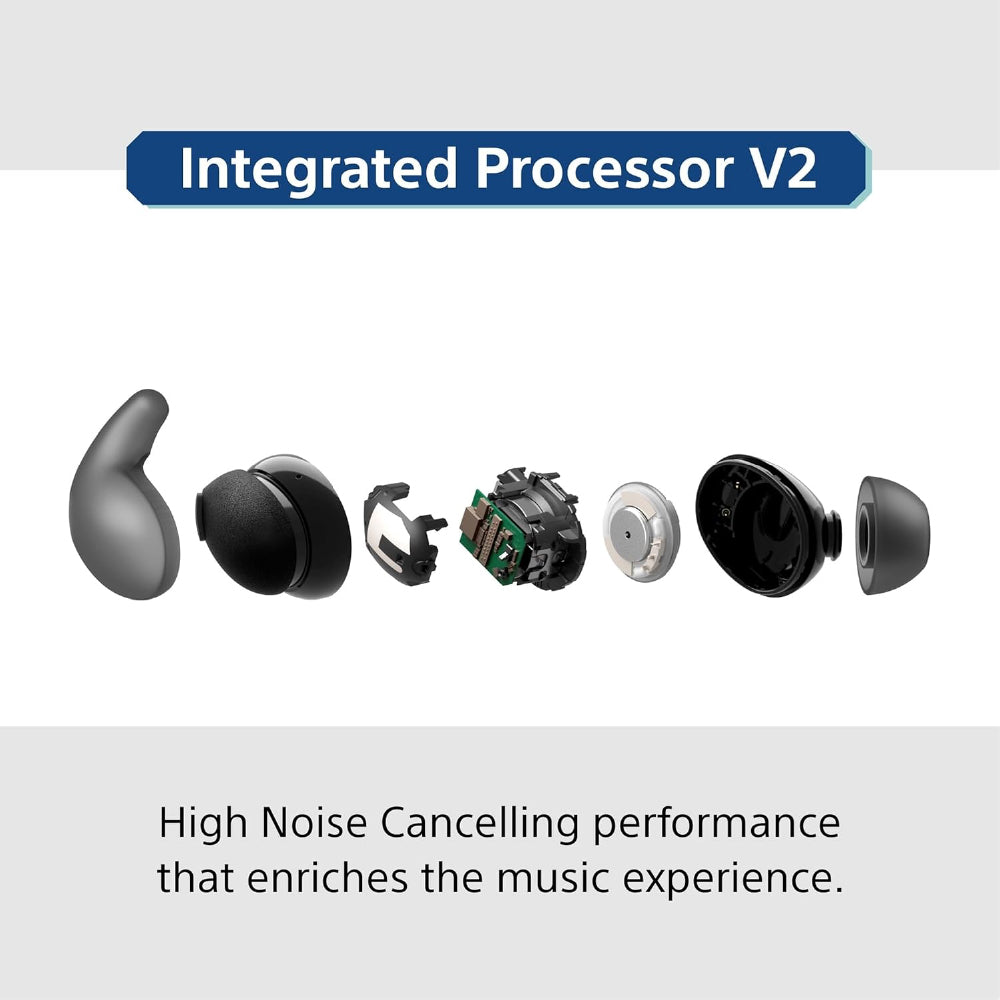 Sony New Linkbuds Fit WF-LS910N | Active Noise Cancelling Wireless Bluetooth in Earbuds | Comfortable Fit with New Supporters | High Call Quality with AI-Black - CarrotKart | India's first Open Box ecommerce platform