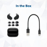 Sony New Linkbuds Fit WF-LS910N | Active Noise Cancelling Wireless Bluetooth in Earbuds | Comfortable Fit with New Supporters | High Call Quality with AI-Black - CarrotKart | India's first Open Box ecommerce platform