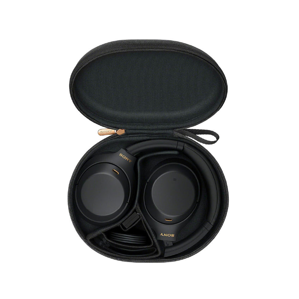 Sony WH-1000XM4 Industry Leading Wireless Noise Cancellation Bluetooth Over Ear Headphones with Mic for Phone Calls, 30 Hours Battery Life, Quick Charge, AUX, Touch Control and Voice Control - Black - CarrotKart | India's first Open Box ecommerce platform