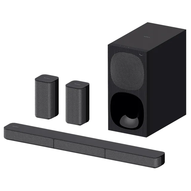 SONY HT-S20R 5.1ch Home Theatre with Digital, Subwoofer, Rear Speakers, 400 W Bluetooth Soundbar (Black, 5.1 Channel) - CarrotKart | India's first Open Box ecommerce platform