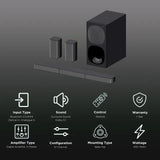 SONY HT-S20R 5.1ch Home Theatre with Digital, Subwoofer, Rear Speakers, 400 W Bluetooth Soundbar (Black, 5.1 Channel) - CarrotKart | India's first Open Box ecommerce platform