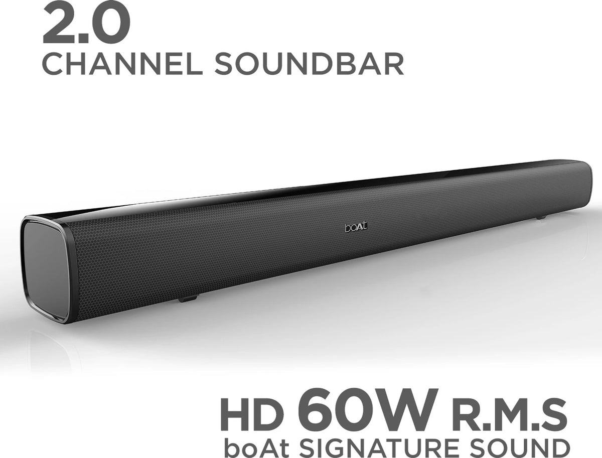 boAt Aavante Bar 1150 60W Soundbar 2.0 Channel - CarrotKart | India's first Open Box ecommerce platform
